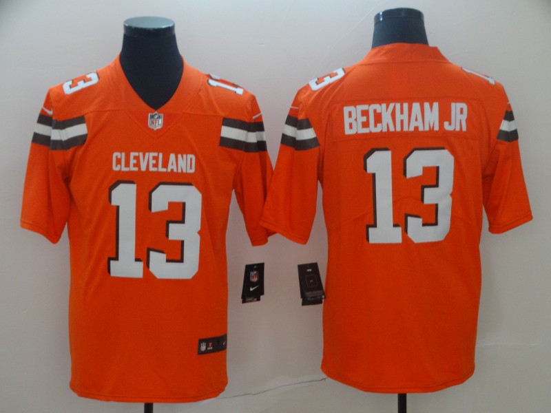 Men's Cleveland Browns Odell Beckham Jr. Orange Jersey